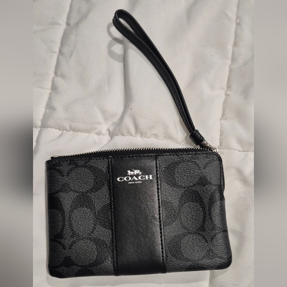 Coach Handbags - Coach Black Wristlet
